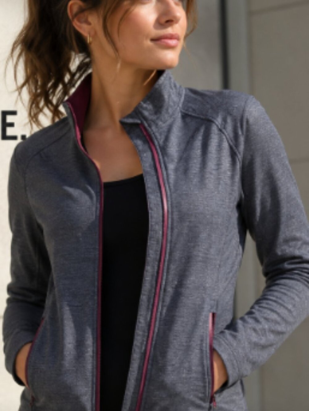 Shyanne Woman’s Gray Jacket by